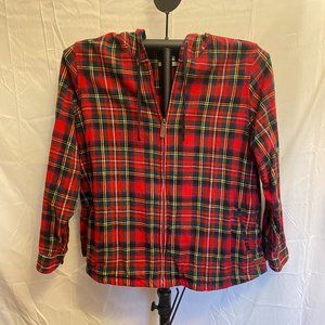 L.L. Bean Flannel Zip Up